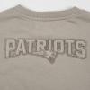 Pro Standard Womens NFL New England Patriots Neutral Crewneck Sweatshirt Taupe 2XL