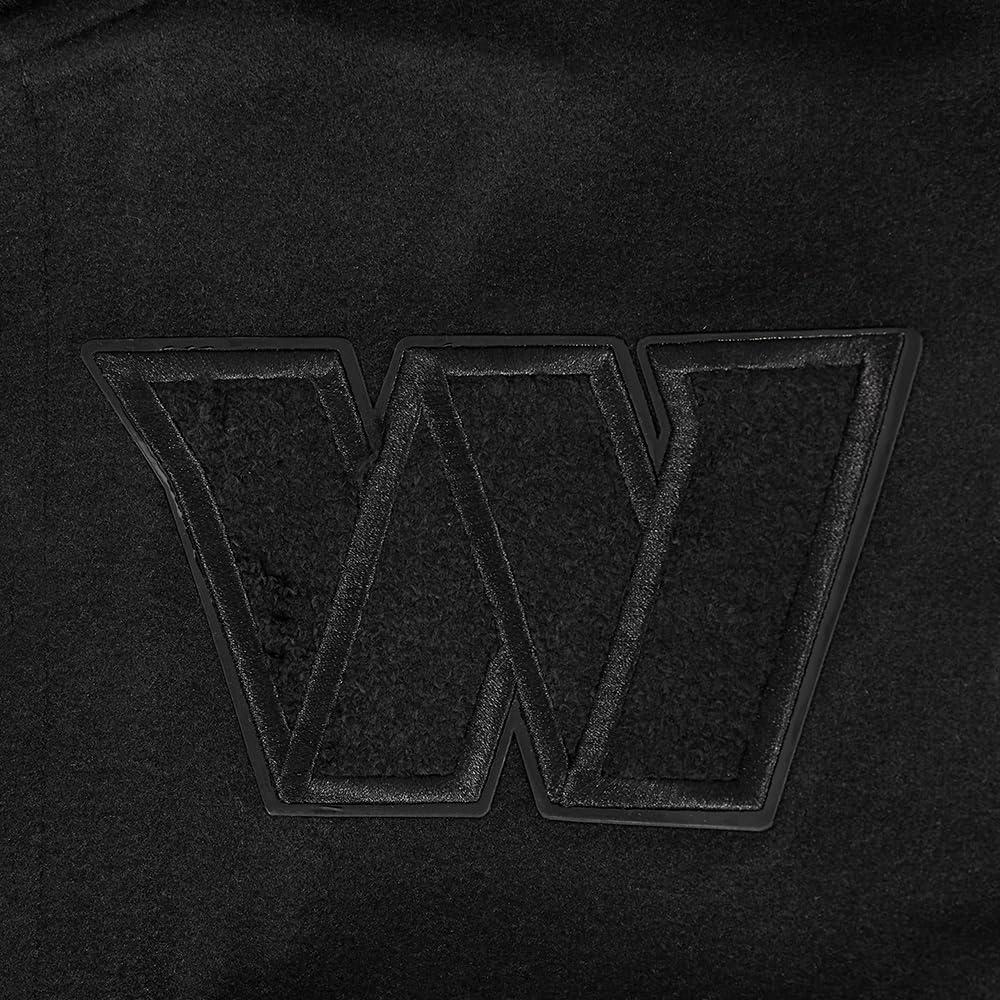 imagePro Standard Mens NFL Classic Varsity JacketTriple Black