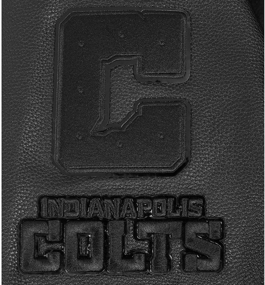 imagePro Standard Mens NFL Classic Varsity JacketTriple Black