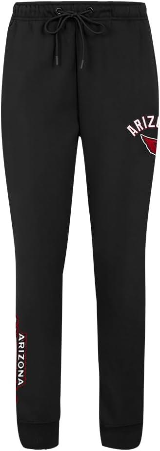 imagePro Standard Womens NFL Arizona Cardinals Classic Chenille SweatpantBlack