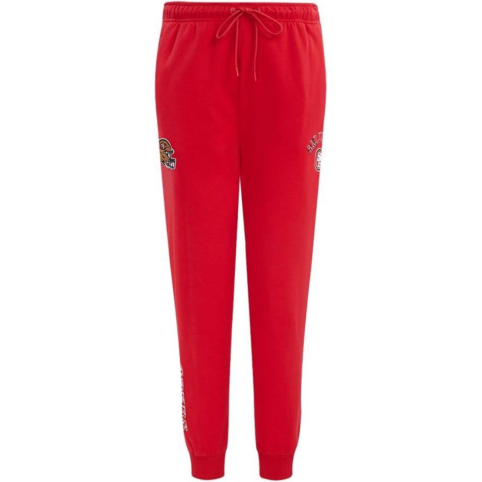imagePro Standard Womens NFL Arizona Cardinals Classic Chenille SweatpantRedWhite