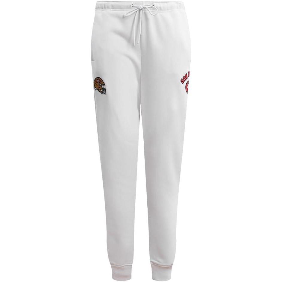 imagePro Standard Womens NFL Arizona Cardinals Classic Chenille SweatpantWhite