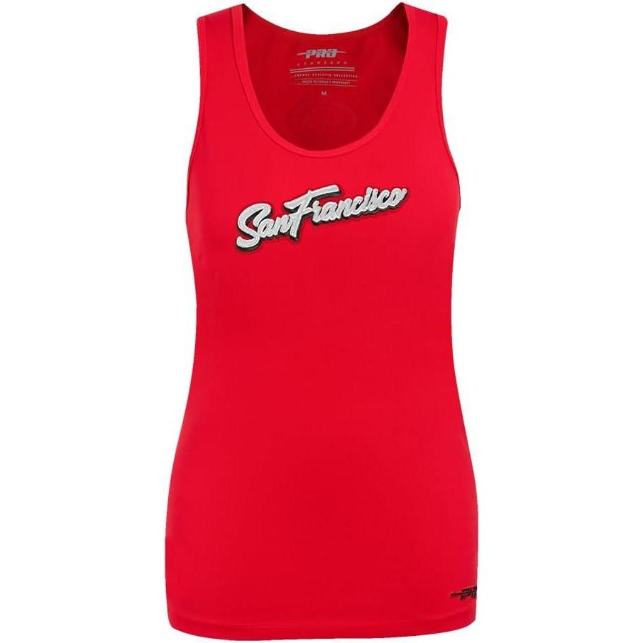 imagePro Standard Womens NFL Sheer Influence Tank TopRed