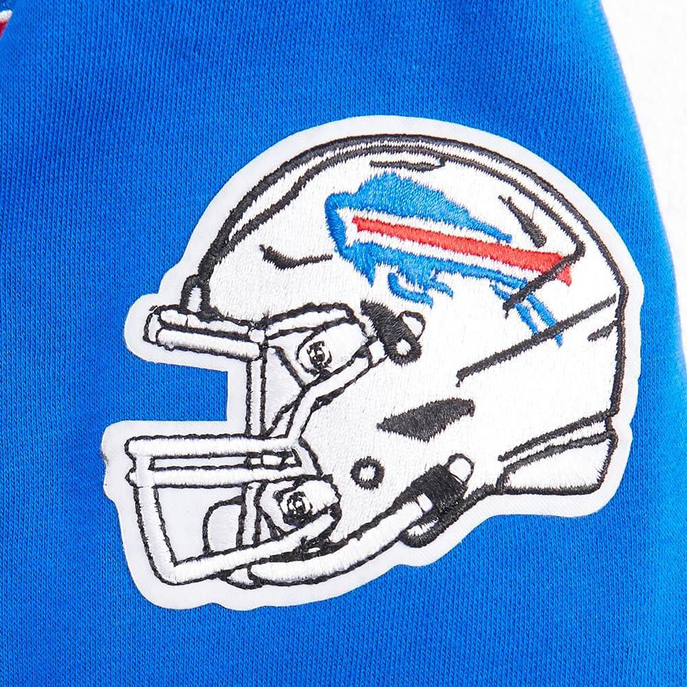 imagePro Standard Big Boys NFL Classic Chenille Pull Over Hoodie CardinalRoyal Blue