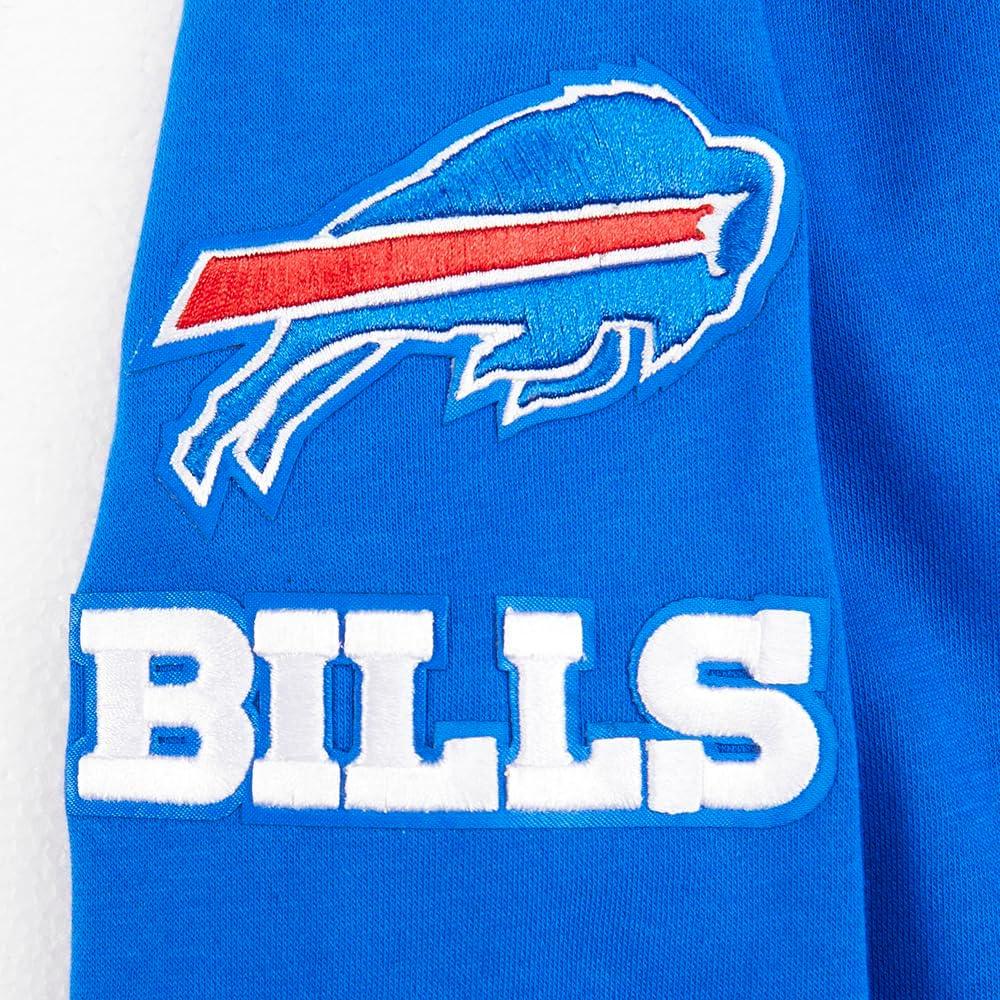 imagePro Standard Big Boys NFL Classic Chenille Pull Over Hoodie CardinalRoyal Blue