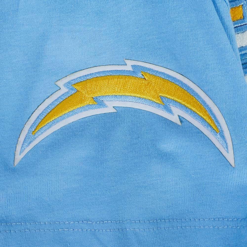 imagePro Standard Big Boys NFL Los Angeles Chargers Classic Chenille Short Sleeve Tee University Blue XL