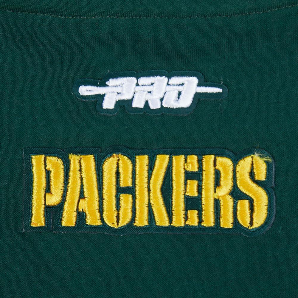 imagePro Standard Big Girls NFL Classic Essentials Crewneck SweatshirtForest Green