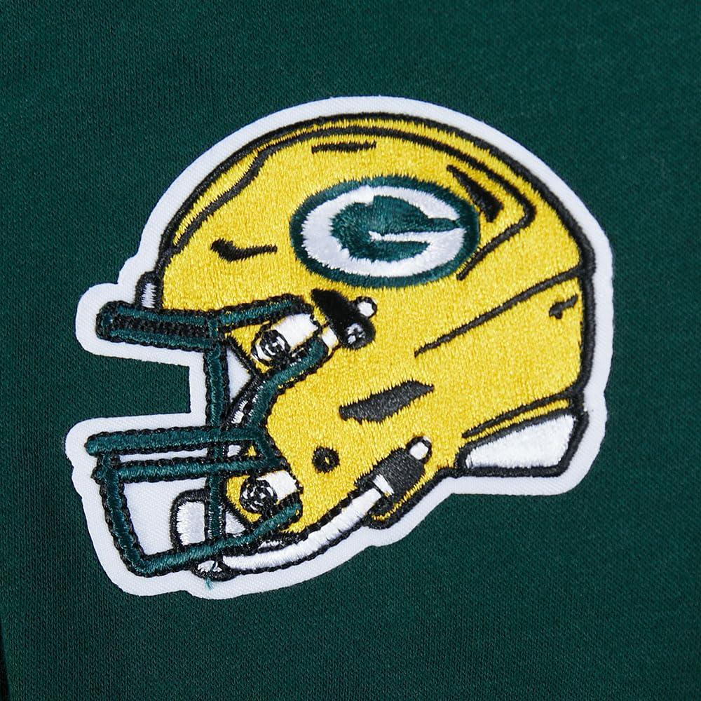 imagePro Standard Big Girls NFL Classic Essentials Crewneck SweatshirtForest Green