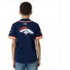 Pro Standard Big Boys NFL Denver Broncos Mesh Button Down Mesh Top Midnight Navy/Orange S