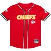 Pro Standard Big Boys NFL Kansas City Chiefs Mesh Button Down Mesh Top Red/Black XL