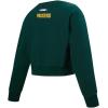 Pro Standard Big Girls NFL Classic Essentials Crewneck Sweatshirt(Forest Green)