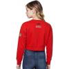 Pro Standard Big Girls NFL Classic Essentials Crewneck Sweatshirt(Red)