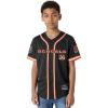 Pro Standard Big Boys NFL Cincinnati Bengals Mesh Button Down Mesh Top Black/Orange L