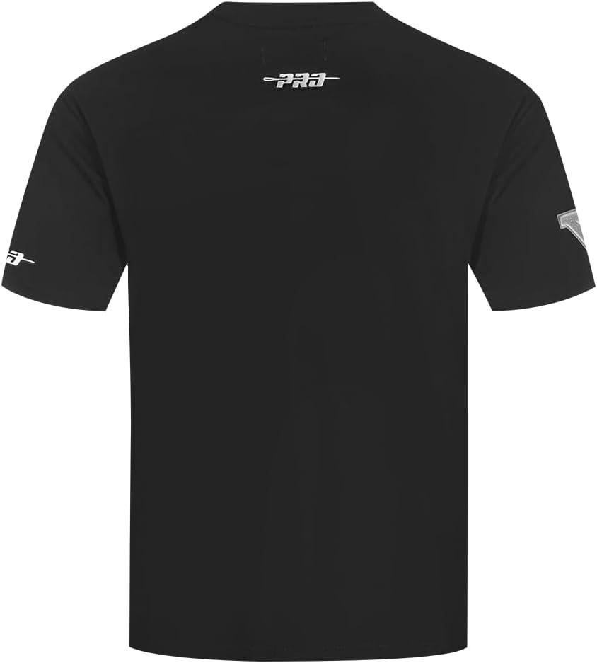 imagePro Standard Mens NBA Reverse French Terry Cotton Short Sleeve TeeBlack