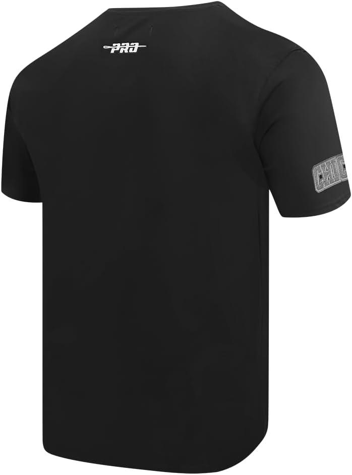 imagePro Standard Mens NBA Reverse French Terry Cotton Short Sleeve TeeBlack
