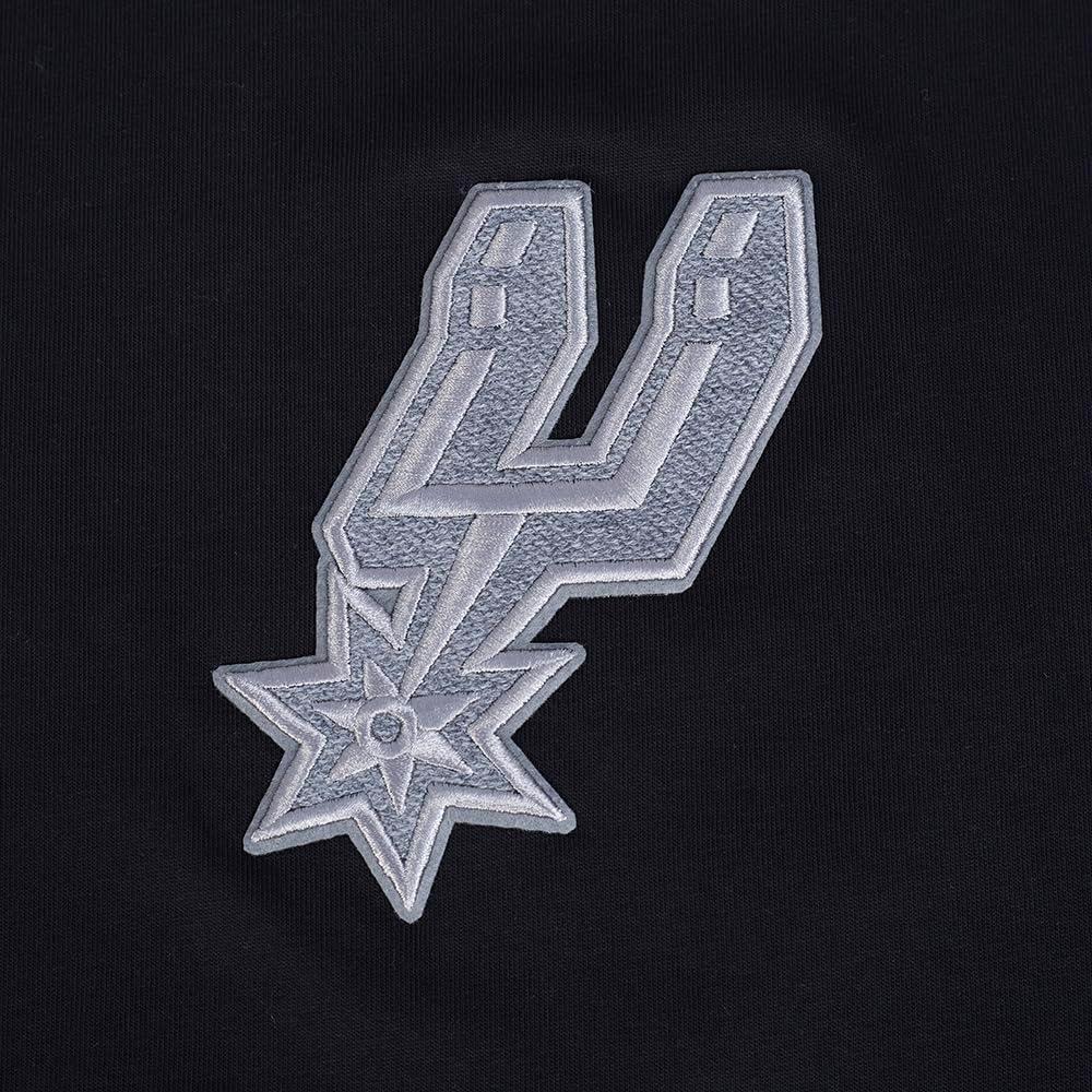 imagePro Standard Mens NBA Reverse French Terry Cotton Short Sleeve TeeBlack