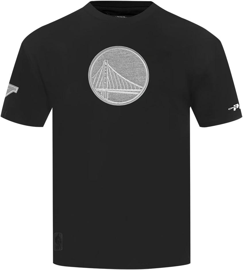 imagePro Standard Mens NBA Reverse French Terry Cotton Short Sleeve TeeBlack