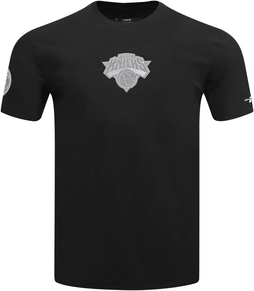 imagePro Standard Mens NBA Reverse French Terry Cotton Short Sleeve TeeBlack