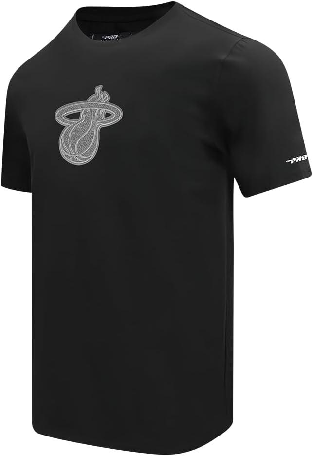 imagePro Standard Mens NBA Reverse French Terry Cotton Short Sleeve TeeBlack