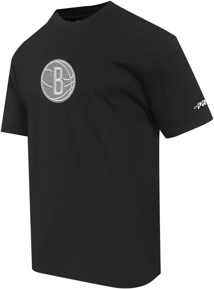 imagePro Standard Mens NBA Reverse French Terry Cotton Short Sleeve TeeBlack