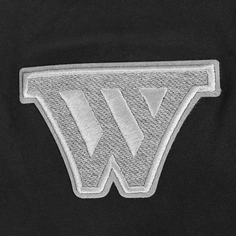 imagePro Standard Mens NBA Reverse French Terry Cotton Short Sleeve TeeBlack
