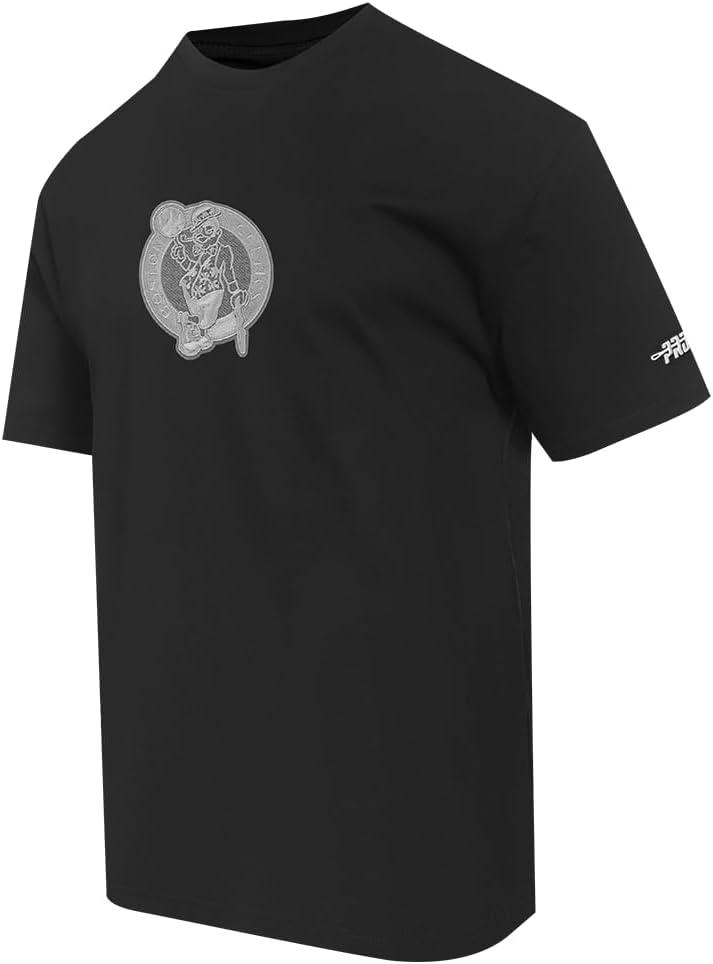 imagePro Standard Mens NBA Reverse French Terry Cotton Short Sleeve TeeBlack