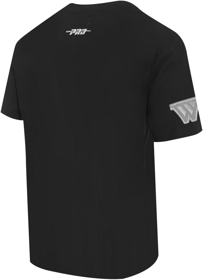 imagePro Standard Mens NBA Reverse French Terry Cotton Short Sleeve TeeBlack