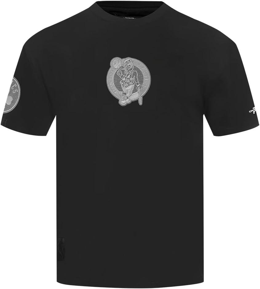 imagePro Standard Mens NBA Reverse French Terry Cotton Short Sleeve TeeBlack
