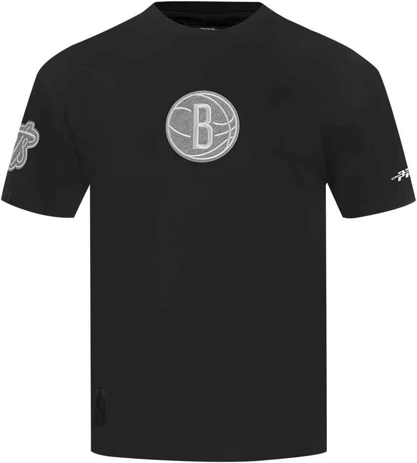 imagePro Standard Mens NBA Reverse French Terry Cotton Short Sleeve TeeBlack