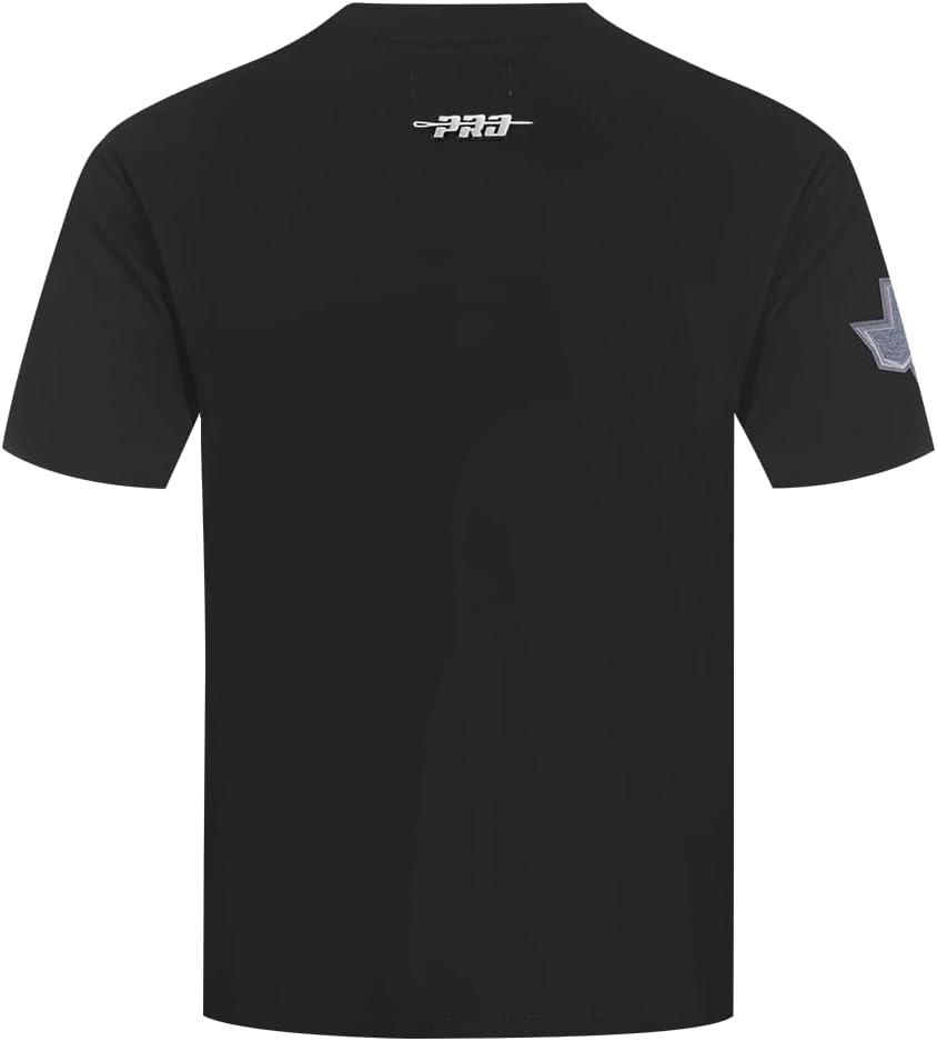 imagePro Standard Mens NBA Reverse French Terry Cotton Short Sleeve TeeBlack