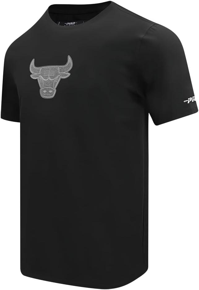 imagePro Standard Mens NBA Reverse French Terry Cotton Short Sleeve TeeBlack
