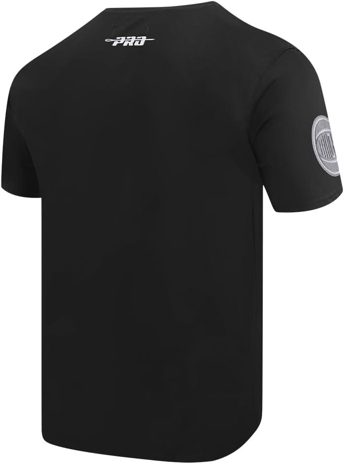 imagePro Standard Mens NBA Reverse French Terry Cotton Short Sleeve TeeBlack