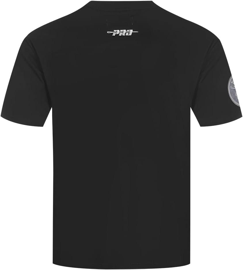 imagePro Standard Mens NBA Reverse French Terry Cotton Short Sleeve TeeBlack