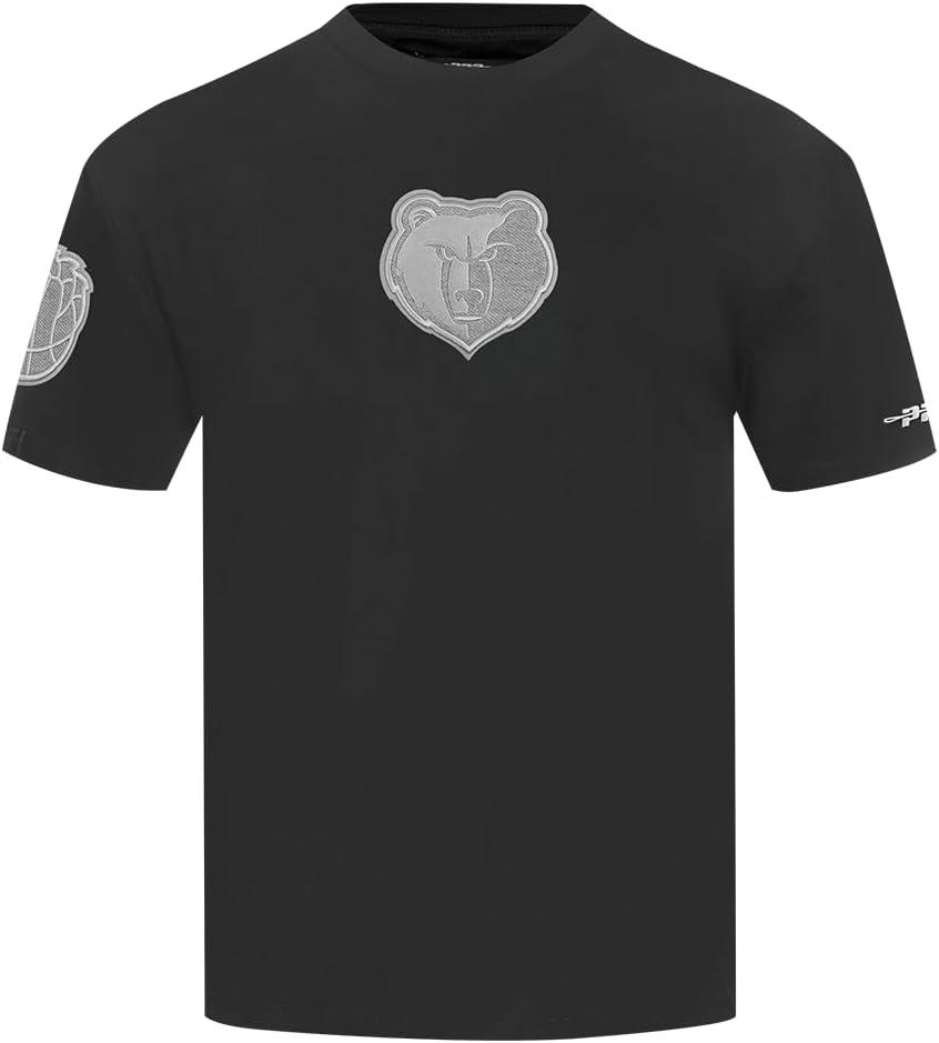 imagePro Standard Mens NBA Reverse French Terry Cotton Short Sleeve TeeBlack