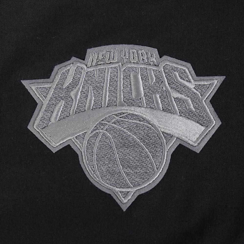 imagePro Standard Mens NBA Reverse French Terry Cotton Short Sleeve TeeBlack