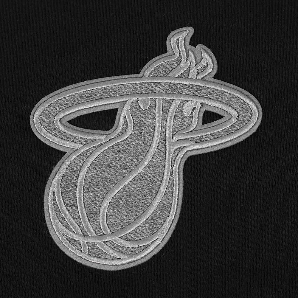 imagePro Standard Mens NBA Reverse French Terry Cotton Short Sleeve TeeBlack