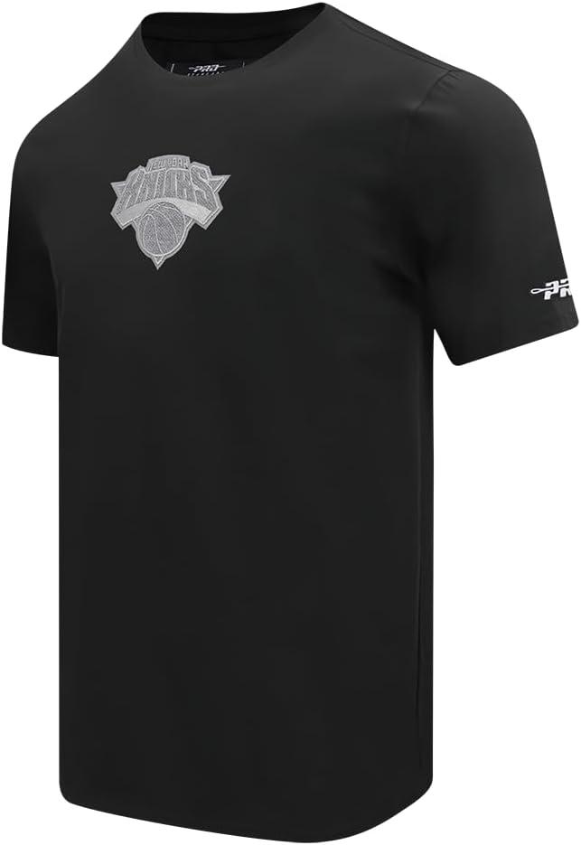 imagePro Standard Mens NBA Reverse French Terry Cotton Short Sleeve TeeBlack