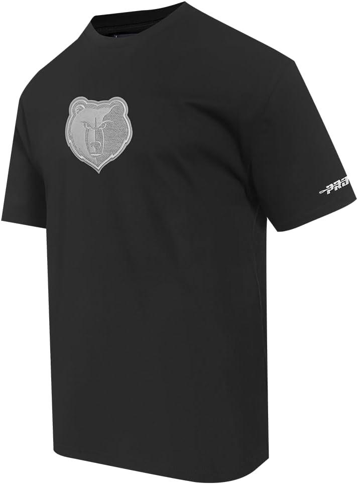 imagePro Standard Mens NBA Reverse French Terry Cotton Short Sleeve TeeBlack