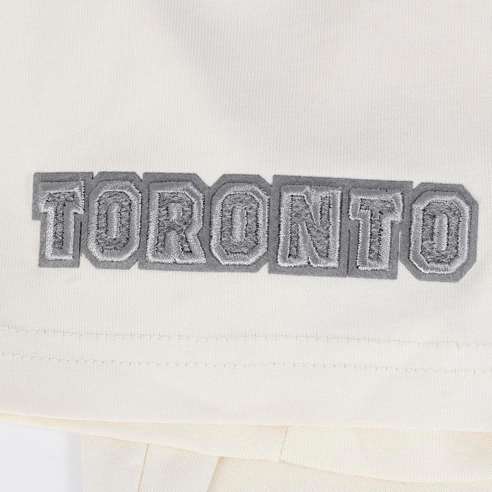 imagePro Standard Mens NBA Reverse French Terry Cotton Short Sleeve TeeEggshell
