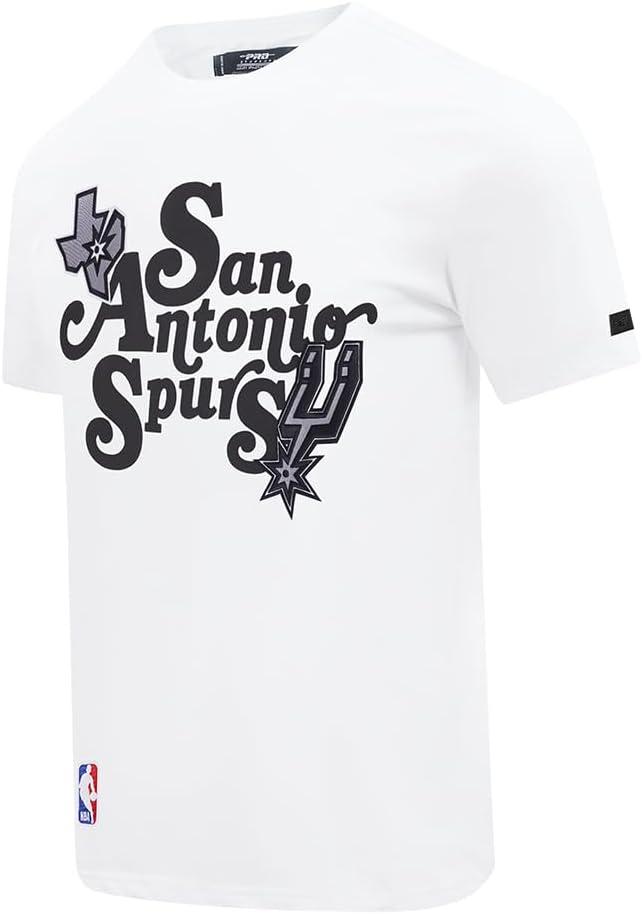 imagePro Standard Mens NBA Souvenir Cotton Short Sleeve TeeWhite