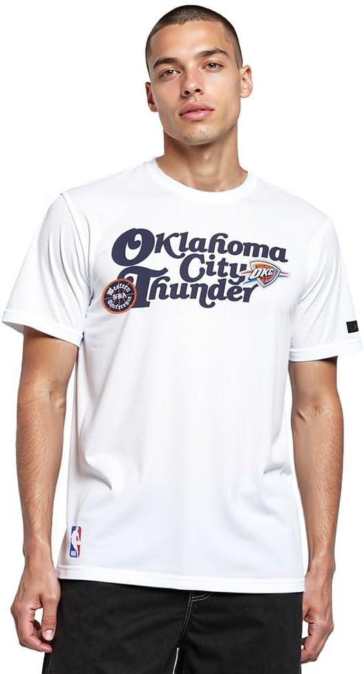 imagePro Standard Mens NBA Souvenir Cotton Short Sleeve TeeWhite
