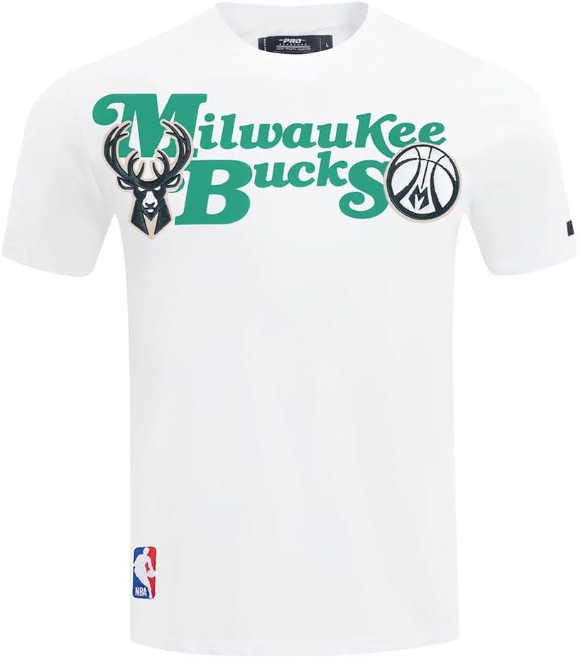 imagePro Standard Mens NBA Souvenir Cotton Short Sleeve TeeWhite