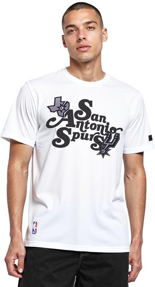 imagePro Standard Mens NBA Souvenir Cotton Short Sleeve TeeWhite