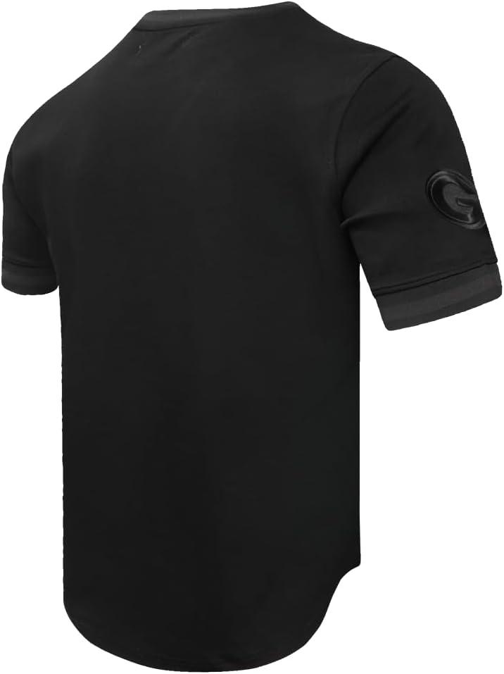 imagePro Standard Mens NFL Classic Cotton Short Sleeve TeeTriple Black