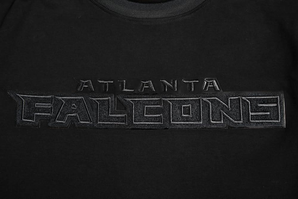 imagePro Standard Mens NFL Classic Cotton Short Sleeve TeeTriple Black