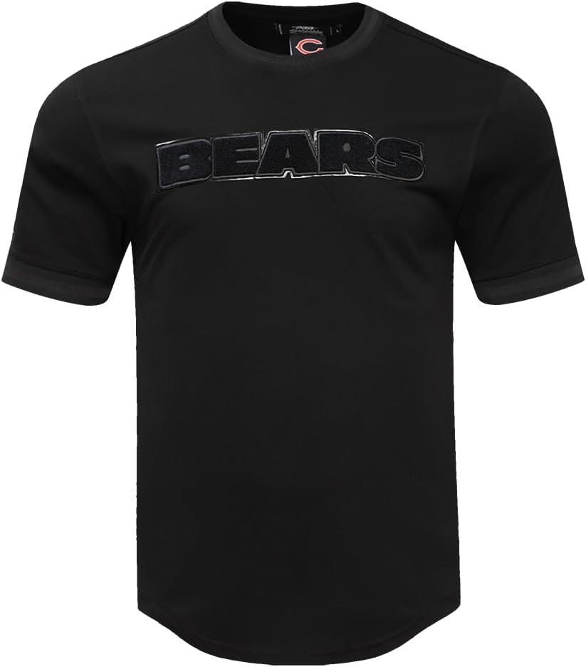 imagePro Standard Mens NFL Classic Cotton Short Sleeve TeeTriple Black