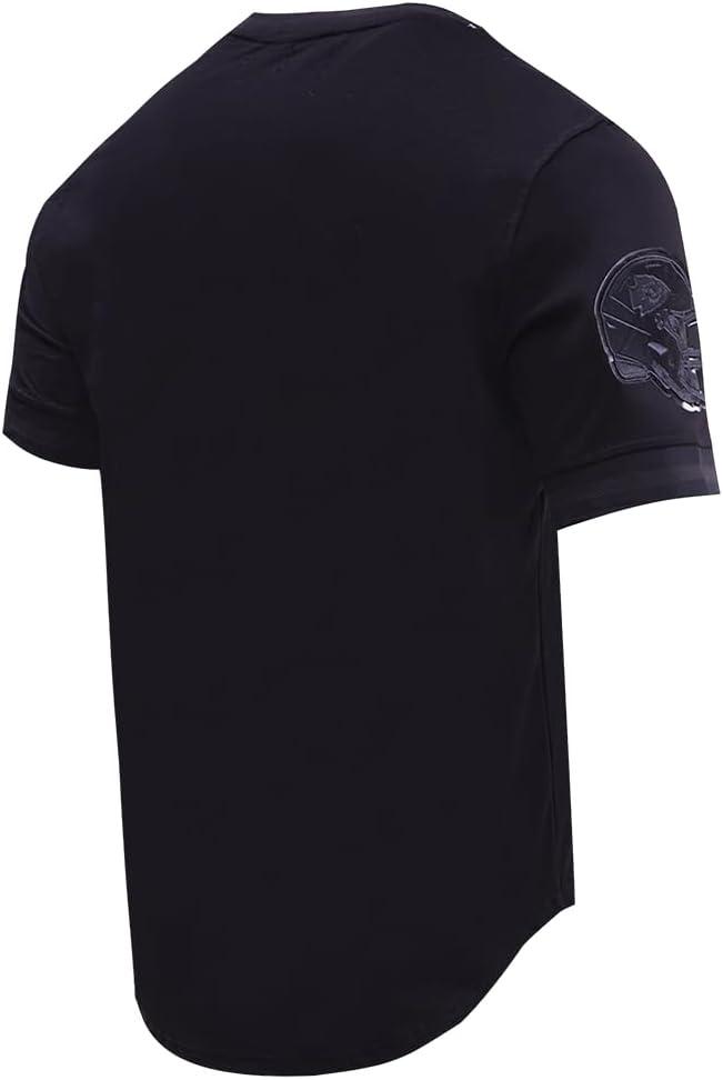 imagePro Standard Mens NFL Classic Cotton Short Sleeve TeeTriple Black