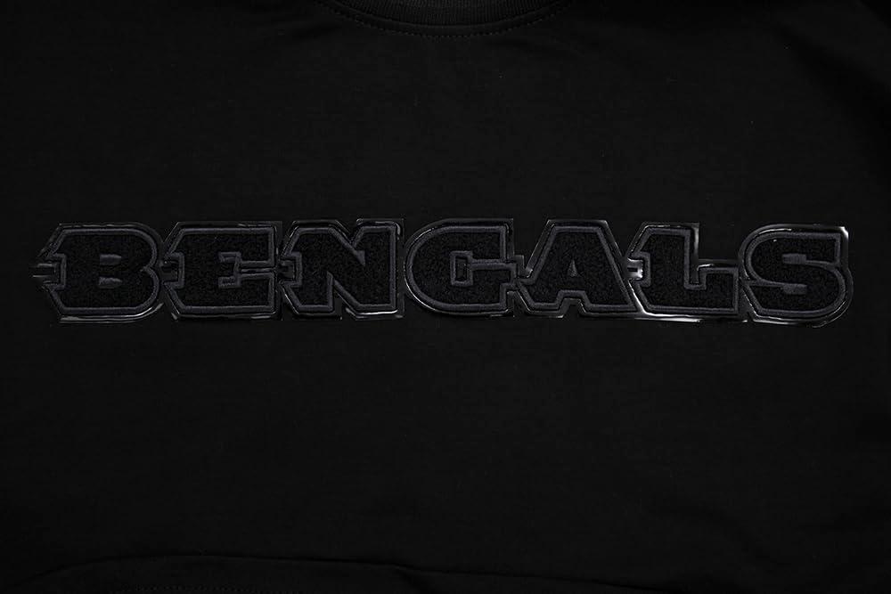 imagePro Standard Mens NFL Classic Cotton Short Sleeve TeeTriple Black