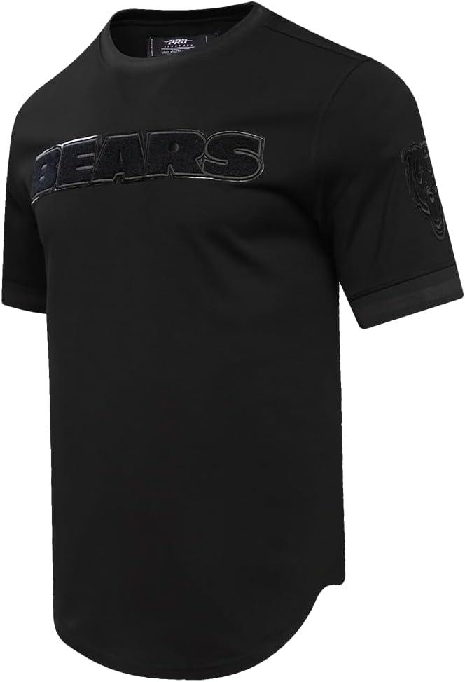 imagePro Standard Mens NFL Classic Cotton Short Sleeve TeeTriple Black
