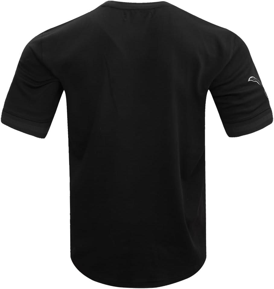 imagePro Standard Mens NFL Classic Cotton Short Sleeve TeeTriple Black
